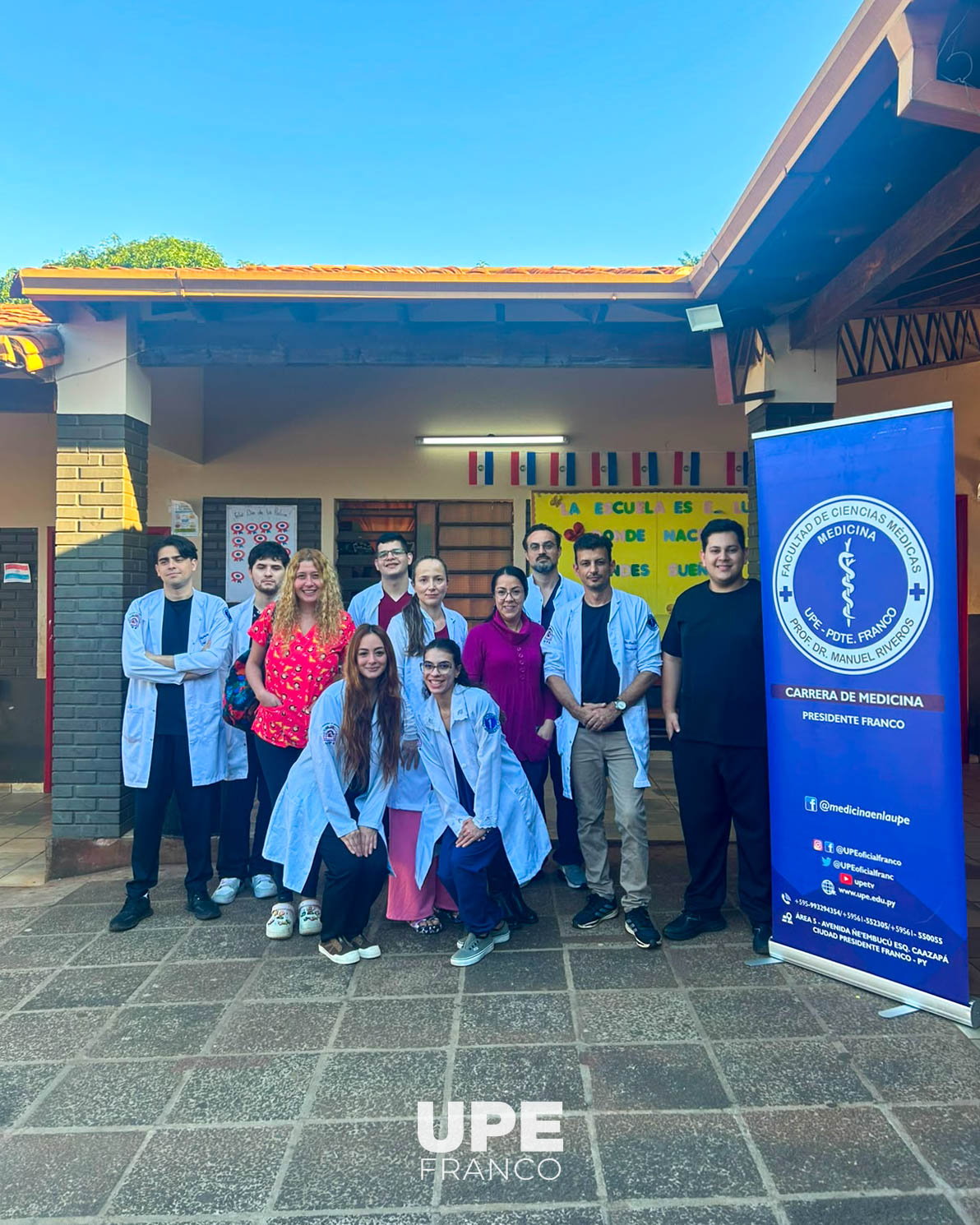 UPE FRANCO REALIZÓ JORNADA DE INSPECCIÓN MÉDICA EN EL BARRIO SAN SEBASTIÁN